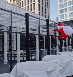 The Ultimate Rooftop Dining Experience | Automated Retractable Glass Room & Privacy Shades