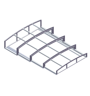 Motorized Sliding Roof for Patios & Restaurants