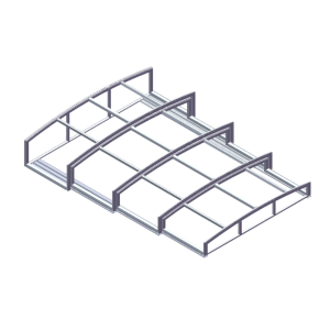 Motorized Sliding Roof for Patios & Restaurants