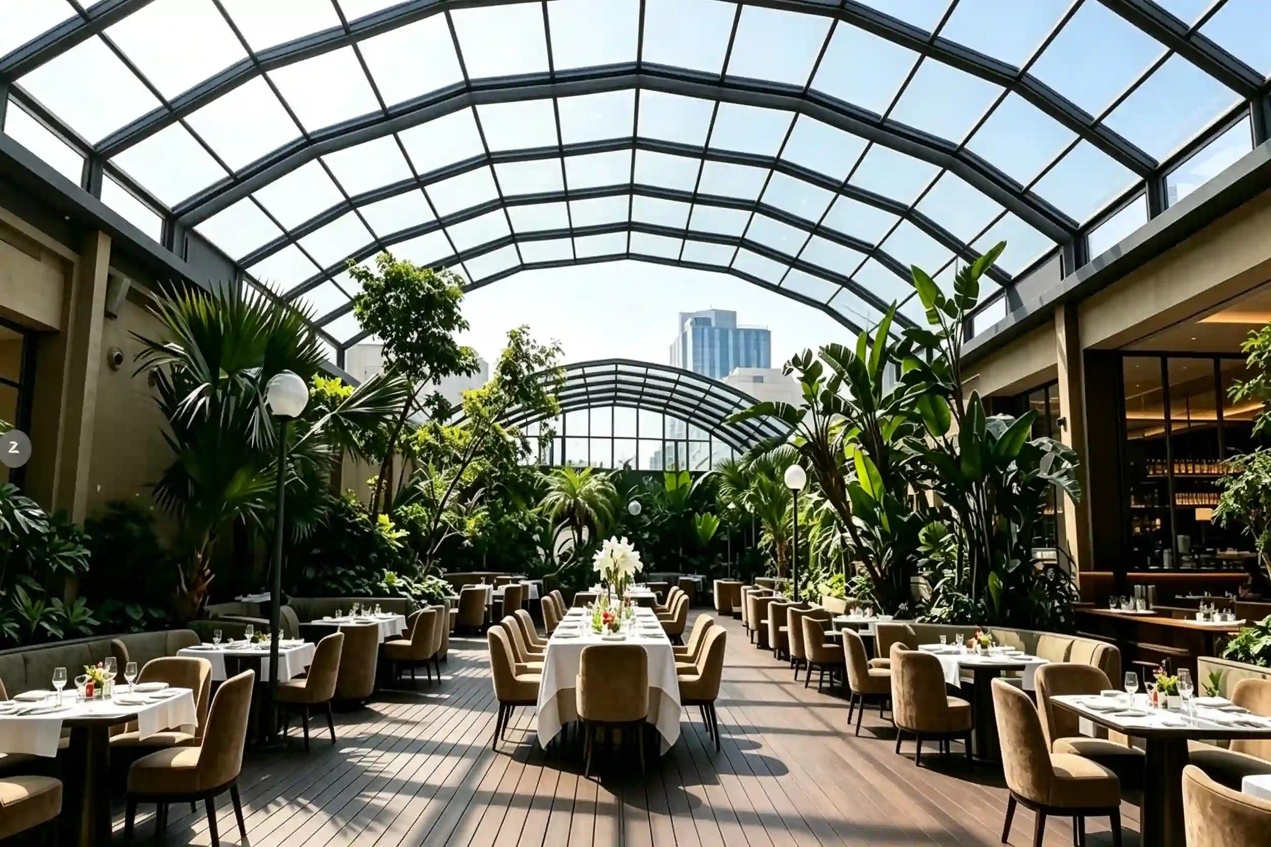 Commercial Retractable Roof