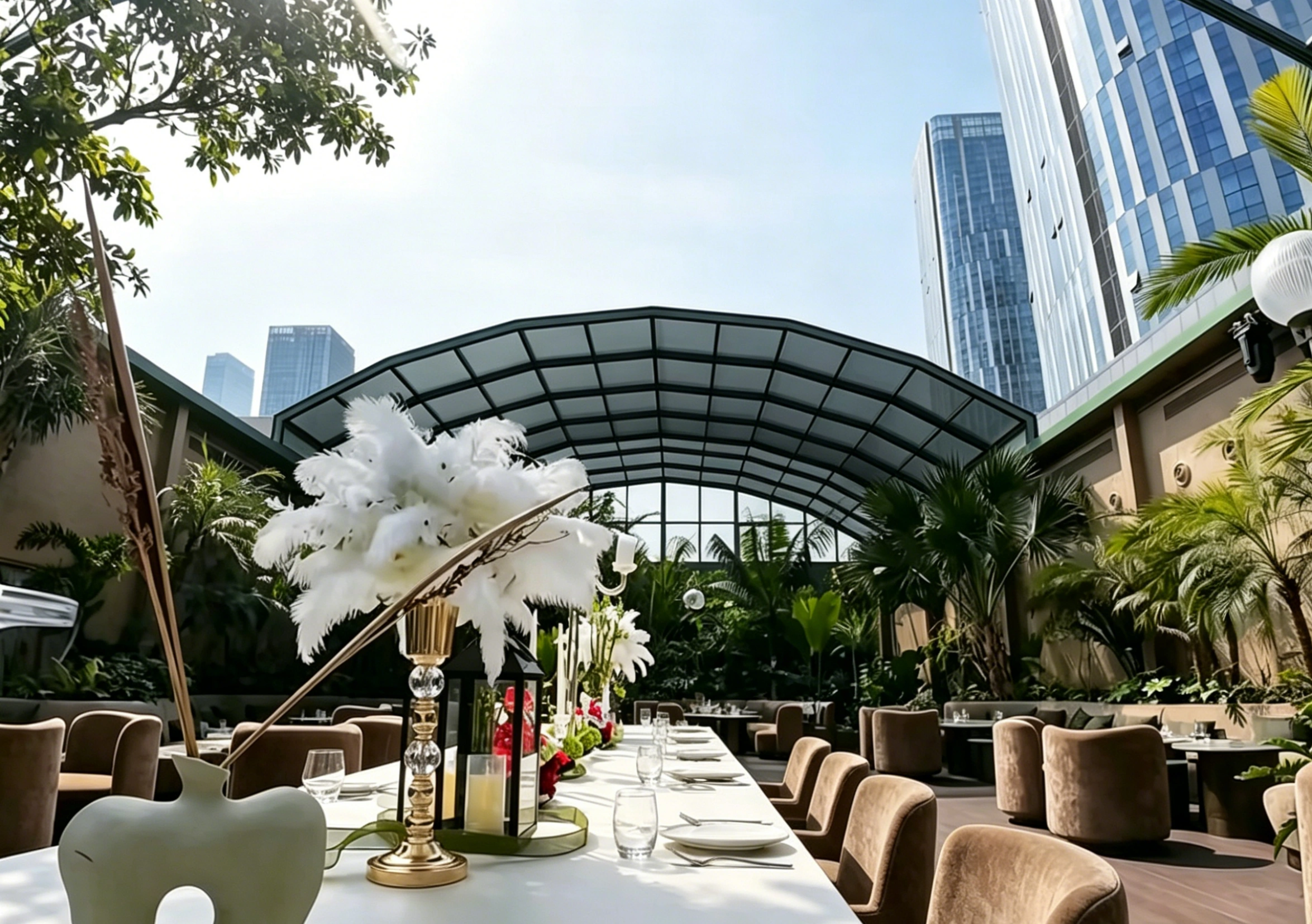 Motorized Retractable Roof