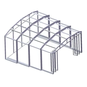 Industrial Retractable Walkway System | Motorized Factory Corridor Enclosure
